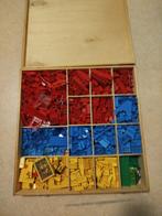Lego - wood box, parts, minifigs lot, Nieuw