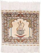 Silk Hereke-Ozipek Signed Carpet with Mehrab Design - Pure, Nieuw