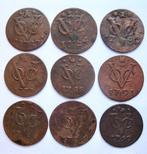 Nederlands-Indië. Koloniaal. VOC Duiten | 1747-1794 (9, Postzegels en Munten, Munten | Nederland