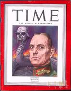 Cover Time Magazine1944 met Gerd von Rundstedt (lijst optie), Verzamelen, Militaria | Tweede Wereldoorlog, Verzenden, Foto of Poster