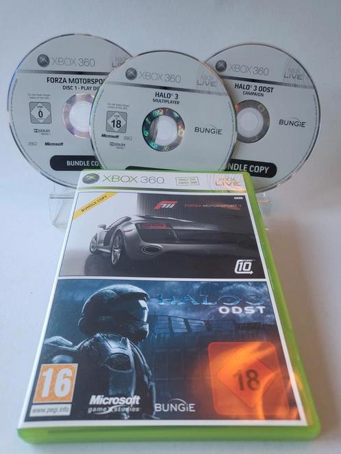 Forza Motorsport 3 & Halo 3 Odst Xbox 360, Spelcomputers en Games, Games | Xbox 360, Ophalen of Verzenden
