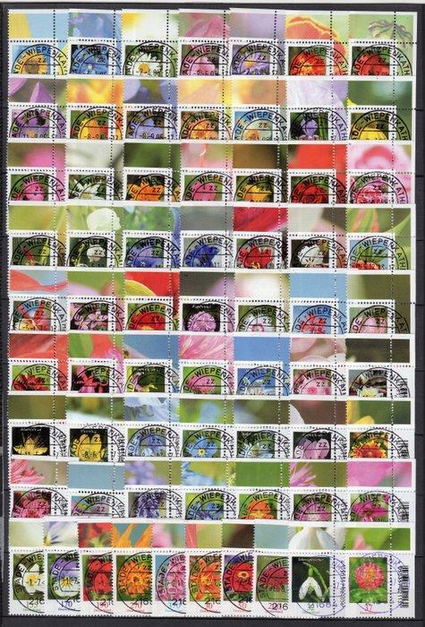 Duitsland, Bondsrepubliek - bloemen, Postzegels en Munten, Postzegels | Europa | Duitsland