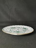 Meissen - Ricco dipinto indiano verde - Meraviglioso vassoio