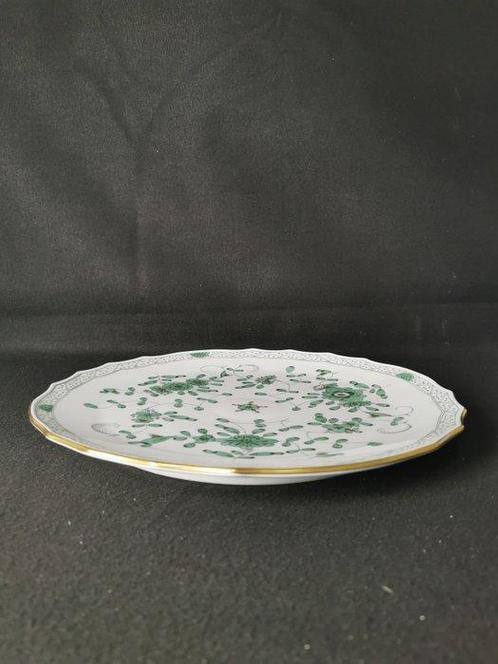 Meissen - Ricco dipinto indiano verde - Meraviglioso vassoio, Antiek en Kunst, Antiek | Meubels | Tafels