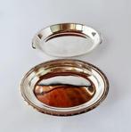 Serveerschaal - Antique Viceroy Plate Silver-Plated Entree, Antiek en Kunst