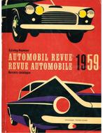 1959 AUTOMOBIL REVUE JAARBOEK DUITS | FRANS, Nieuw, Author