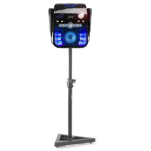 Fenton SBS20B karaoke set met Bluetooth en standaard - Zwart, Audio, Tv en Foto, Karaoke-apparatuur, Nieuw, Verzenden