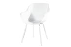 Hartman Sophie Element dining armstoel - Wit - Alu poot, Tuin en Terras, Tuinstoelen, Verzenden, Nieuw, Overige materialen
