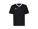 adidas - Entrada 22 Jersey Youth - Voetbalshirt Zwart - 164, Nieuw