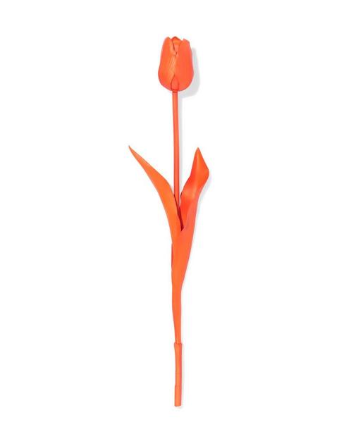 HEMA Kunstbloem tulp oranje, Huis en Inrichting, Kamerplanten, Verzenden