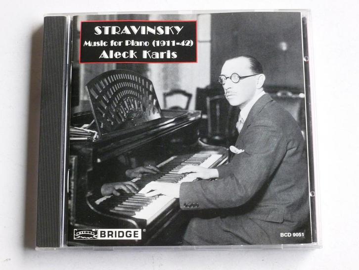 Igor Stravinsky - Piano Music / Aleck Karis, Cd's en Dvd's, Cd's | Klassiek, Zo goed als nieuw, Verzenden
