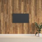 vidaXL Wandpanelen houtlook 2,06 m² PVC bruin, Verzenden, Nieuw