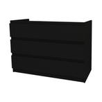 Onderkast BWS Jupiter 120cm 3 Lades Zwart, Ophalen of Verzenden, Nieuw, Bad
