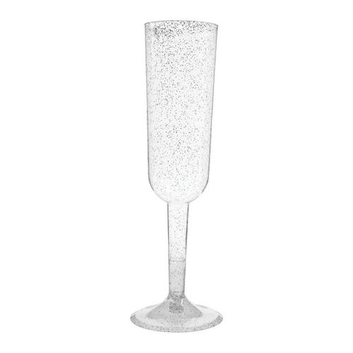 Champagneglazen Zilver 4st, Hobby en Vrije tijd, Feestartikelen, Nieuw, Verzenden