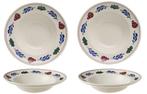 Boerenbont Bord Diep 28cm set van 4 stuks (Huishouden), Huis en Inrichting, Keuken | Servies, Verzenden, Nieuw