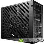 LC-Power LC1000P V3.0 power supply unit 1000W Zwart, Computers en Software, Interne voedingen, Verzenden, Nieuw