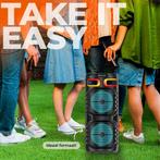 2dekans | Denver Bluetooth Speaker Party Box - Discolichten, Ophalen of Verzenden, Zo goed als nieuw