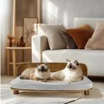 Verhoogd Houten Kattenbed – Comfortabel Huisdierbed met Kuss, Verzenden, Nieuw