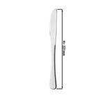 GGM Gastro | (12 stuks) Menumes Mila - 221mm | MMK-D | MMK-D, Verzenden, Nieuw