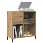 vidaXL Platenkast 84,5x38x89 cm bewerkt hout artisanaal, Huis en Inrichting, Kasten | Overige, Verzenden, Nieuw