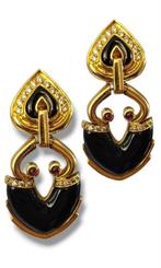 Oorbellen - 18 karaat Geel goud, Spade Design 18K gouden, Nieuw
