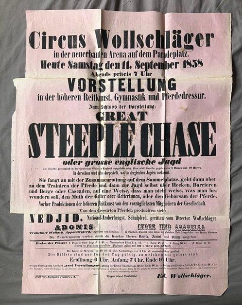 Ed. Wollschläger - Circus Wollschläger: Riesenplakat für, Antiek en Kunst, Antiek | Boeken en Bijbels