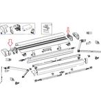 Thule 6300 Vaste Bak Binnen Eindkapset wit, Nieuw