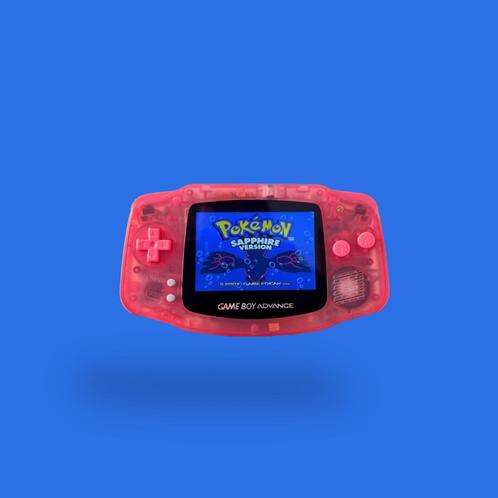 Game Boy Advance met IPS V5 Scherm, Spelcomputers en Games, Spelcomputers | Nintendo Game Boy, Nieuw, Game Boy Advance, Met games