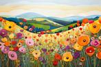 Felix van Horst (1988) - Hills in Bloom (XXL), Antiek en Kunst