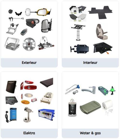 Camper onderdelen en Caravan onderdelen voor een goede prijs, Caravans en Kamperen, Kampeeraccessoires, Nieuw, Ophalen of Verzenden
