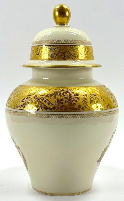 Rosenthal - Raffinata Potiche in Porcellana - Dipinta a Mano, Antiek en Kunst, Antiek | Glas en Kristal