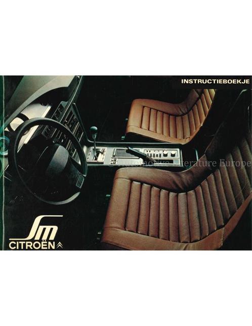 1970 CITROEN SM INSTRUCTIEBOEKJE NEDERLANDS, Auto diversen, Handleidingen en Instructieboekjes