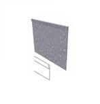 Verzinkt staal kantopsluiting geplet 230x0,2x39cm, Overige materialen, 25 tot 50 cm, Minder dan 25 cm, Border