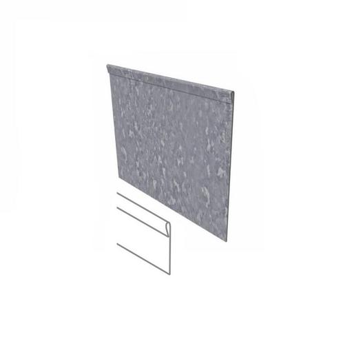 Verzinkt staal kantopsluiting geplet 230x0,2x39cm, Tuin en Terras, Bielzen en Borders, 200 cm of meer, Nieuw, Overige materialen
