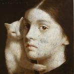 Michal Lukasiewicz - Woman With Her Pet IX, Antiek en Kunst