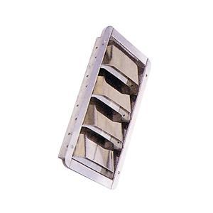 Allpa RVS Ventilatierooster Boot Louvre 265 x 112 mm, Watersport en Boten, Bootonderdelen, Nieuw, Ophalen of Verzenden