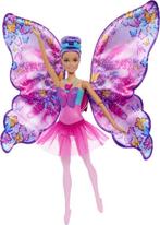Barbie dans- en fladderpop - Barbiepop, Kinderen en Baby's, Speelgoed | Poppen, Ophalen of Verzenden, Zo goed als nieuw