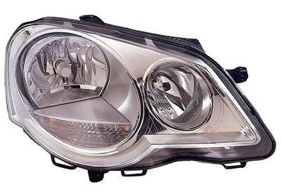 VW Polo 9N3 2005-2009 Koplamp Rechts (Volkswagen, Koplampen), Auto-onderdelen, Verlichting, Nieuw, Verzenden
