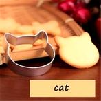 Poezen hoofdje koekjes vorm, Hobby en Vrije tijd, Taarten en Cupcakes maken, Verzenden, Nieuw, Taarten of Cupcakes, Bakvorm