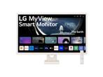 LG 32SR50F-W - Smart Monitor - WebOS 23 - Wit, Computers en Software, Monitoren, Verzenden, Zo goed als nieuw