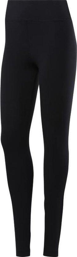 Reebok Linear Logo Tight Cotton Dames Sportlegging - Black/, Kleding | Dames, Sportkleding, Nieuw, Verzenden