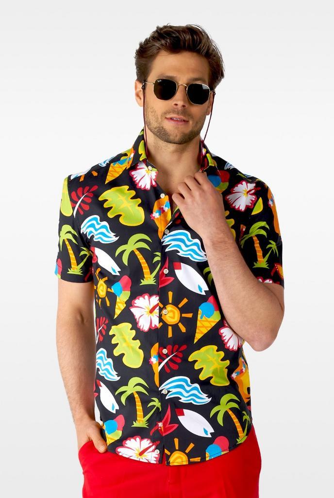Tropical Thunder Zomer Blouse Opposuits, Kleding | Heren, Carnavalskleding en Feestkleding, Nieuw, Ophalen of Verzenden