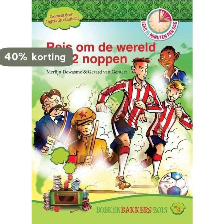 Reis om de wereld op twaalf noppen 9789082094831, Boeken, Kinderboeken | Jeugd | onder 10 jaar, Zo goed als nieuw, Verzenden
