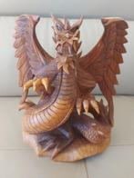 Garuda en bois sculpté - sculptuur - Dragon - Indonesië, Antiek en Kunst