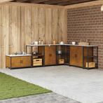 Opbergkast Buiten Staal | B-keuze Scherpe Prijs, Tuin en Terras, Bergingen en Tuinkasten, Ophalen of Verzenden, Nieuw, Metaal