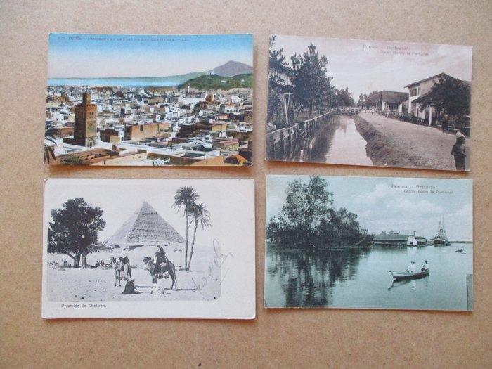 Arabische Wereld (39) + Nederlands Oost-Indië (8) -, Verzamelen, Ansichtkaarten | Buitenland