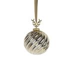 decoratie bal gewei goud 10cm, Huis en Inrichting, Woonaccessoires | Overige, Verzenden, Nieuw