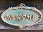 Plaquette - Welcom sign -Victoriaans - Gietijzer, Antiek en Kunst