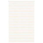Jaloezie zebra 140x230cm | retourdeal 30% korting, 100 tot 150 cm, 200 cm of meer, Beige, Nieuw