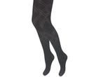 Panty - Ruit/Zigzag - Zwart, Kleding | Dames, Verzenden, Nieuw